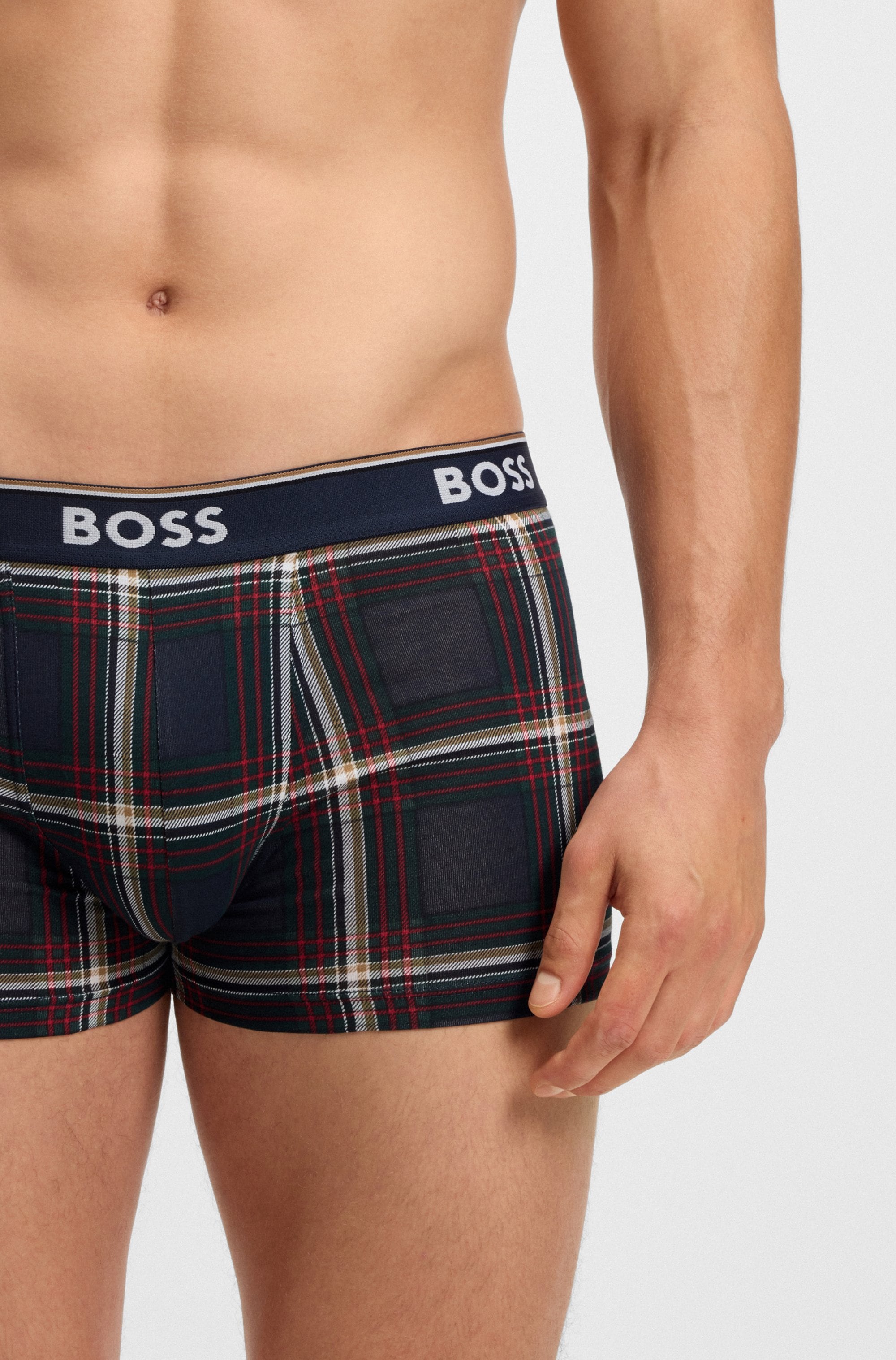 BOSS Trunk »Trunk 3P Power Desig«, (Packung, 3 St., 3er), mit BOSS Schriftzug