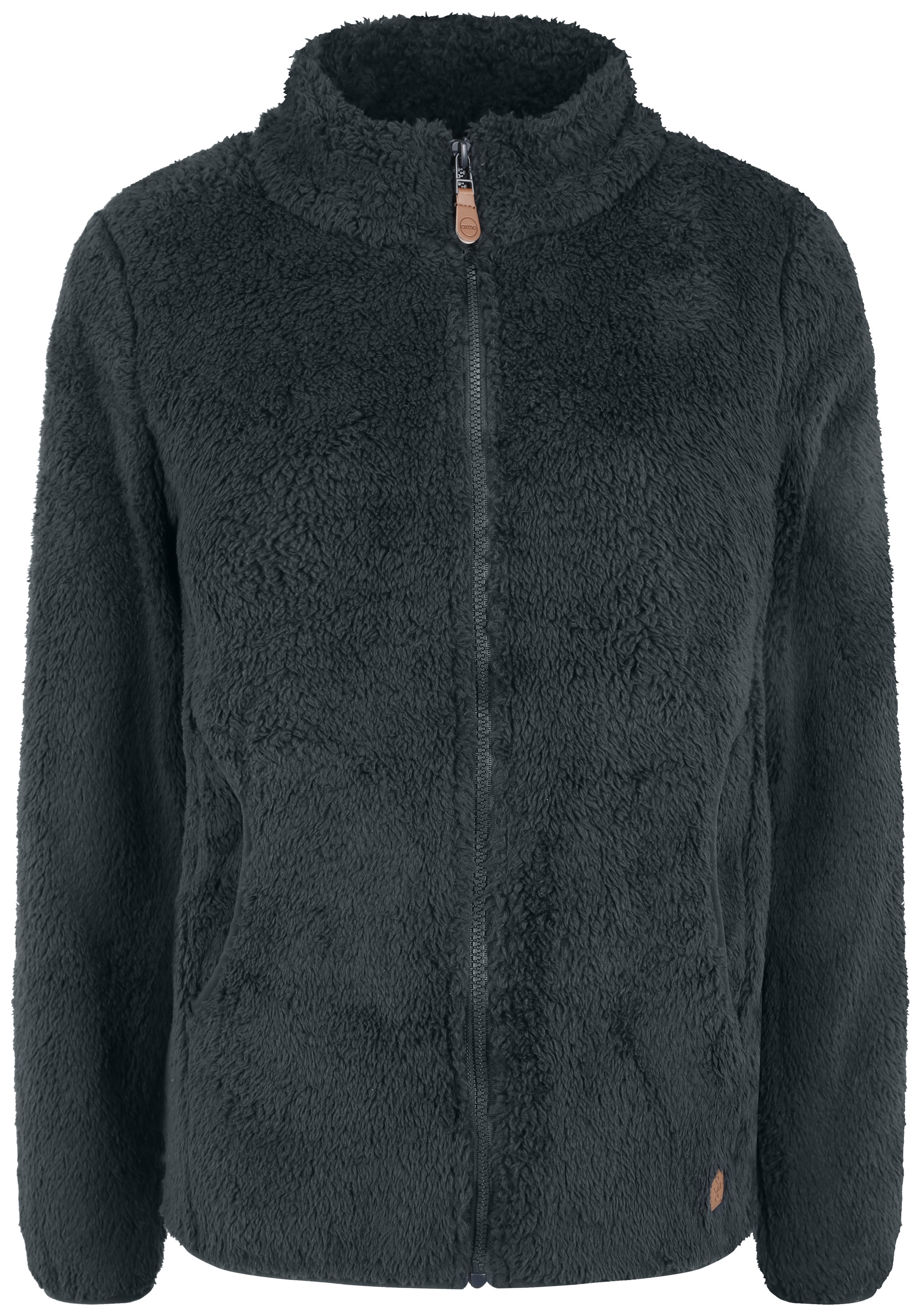 OXMO Fleecejacke »Sweatjacke OXTelsa«, ohne Kapuze