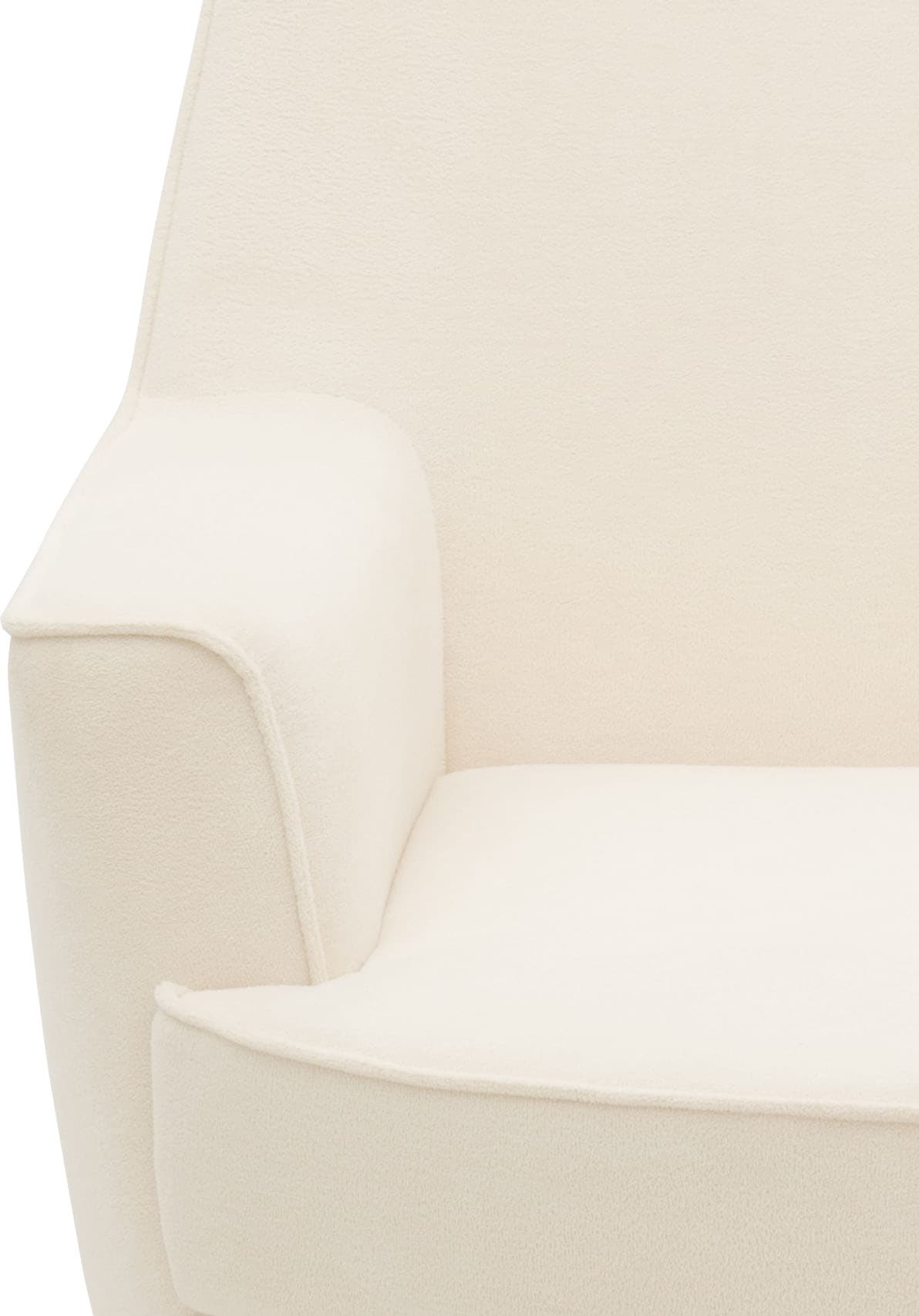 INOSIGN Drehsessel »HETTY, Drehsessel mit Wippfunktion, Lese-Sessel in Cord und Microfaser«, (1 St.), mit Federkern, auch im Set mit passendem Hocker