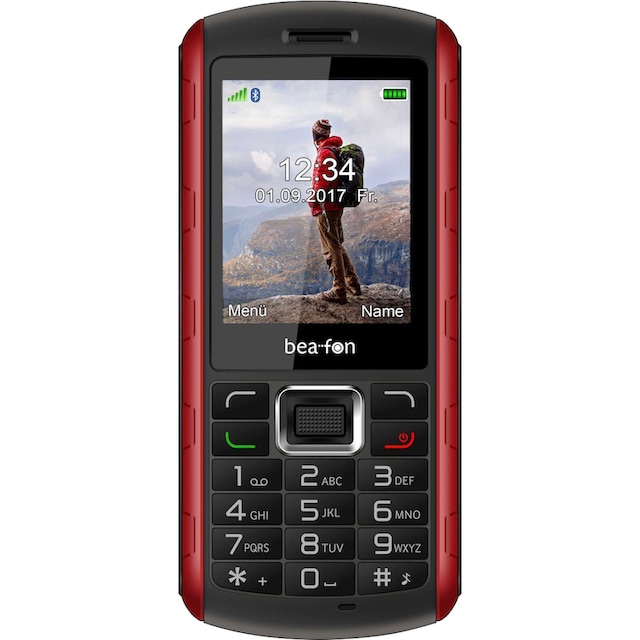 Beafon Handy »AL560«, rot, 6,1 cm/2,4 Zoll, 1 MP Kamera ➥ 3 Jahre XXL  Garantie | UNIVERSAL
