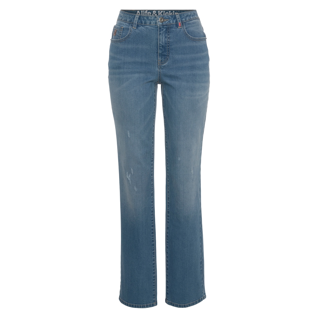 Alife & Kickin High-waist-Jeans »Straight-Fit AileenAK«, NEUE KOLLEKTION