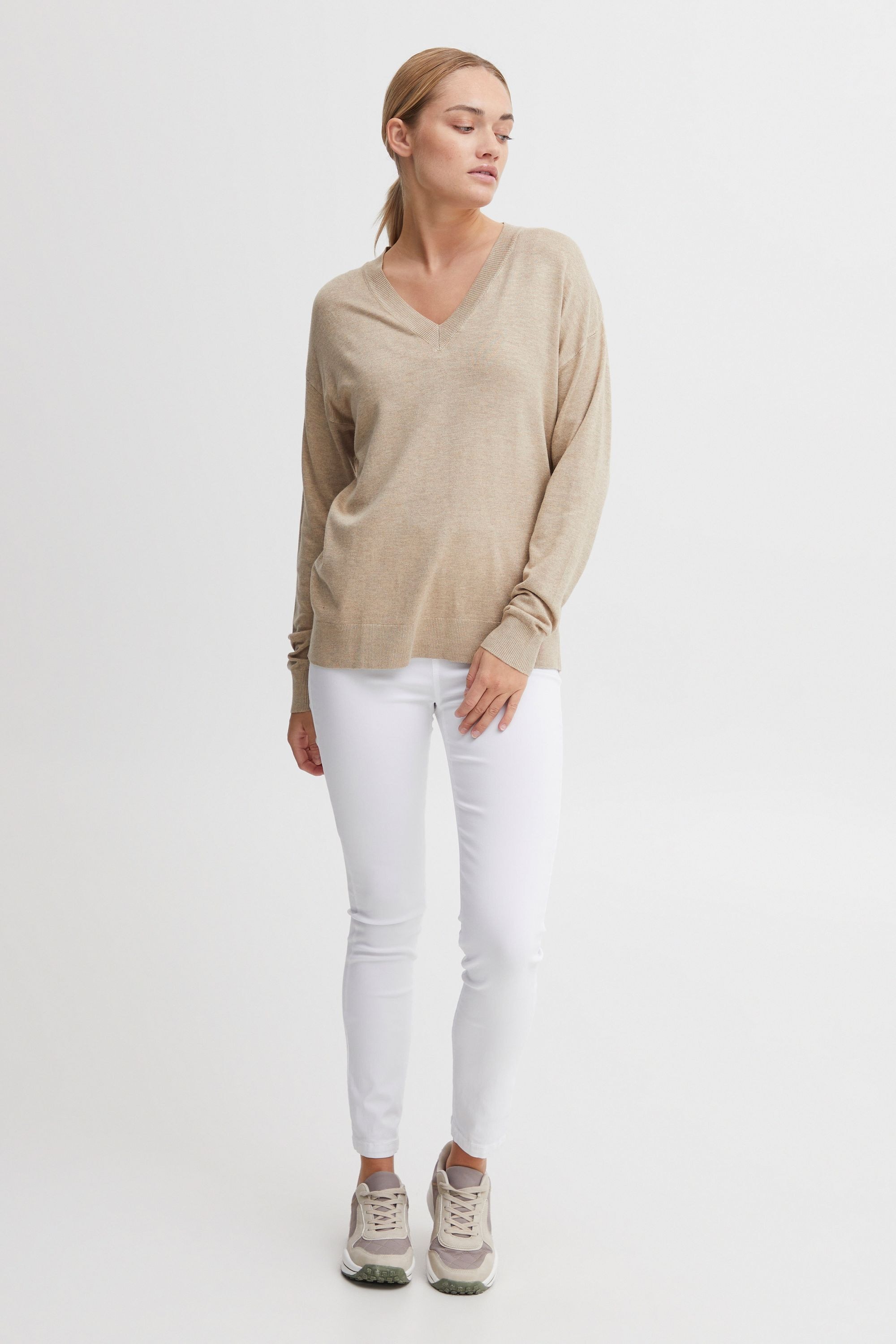 OXMO Strickfleece-Pullover »Strickpullover OXHelle«