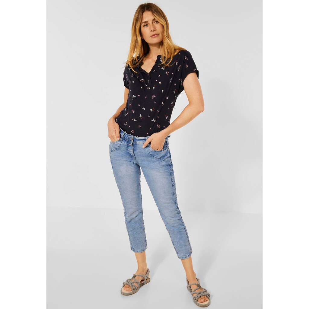 Cecil Loose-fit-Jeans »Style Scarlett«, in heller Waschung