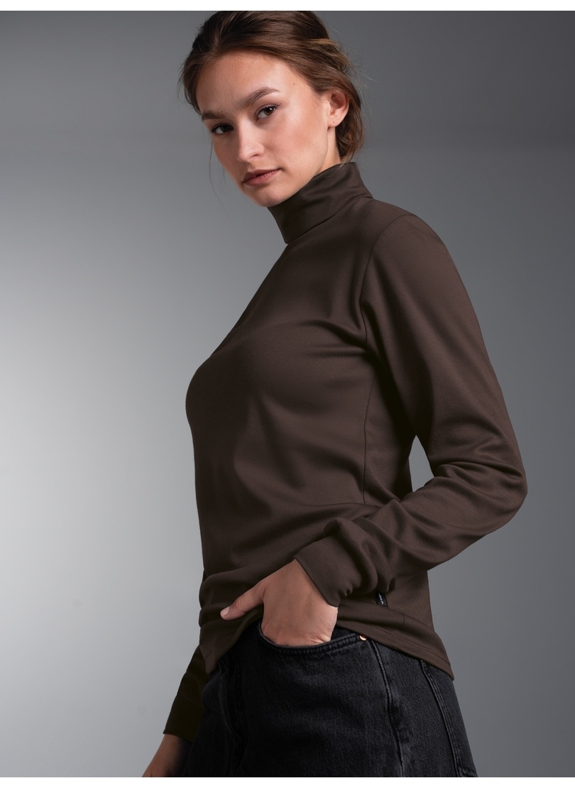 Trigema Rollkragenshirt »TRIGEMA Langarm Ski- und Sport-Rollkragenpullover« 1