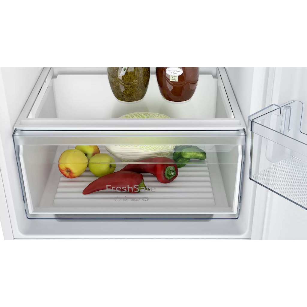 NEFF Einbaukühlgefrierkombination »KI5861SE0«, KI5861SE0, 177,2 cm hoch, 54,1 cm breit, Fresh Safe: Schublade für flexible Lagerung von Obst & Gemüse