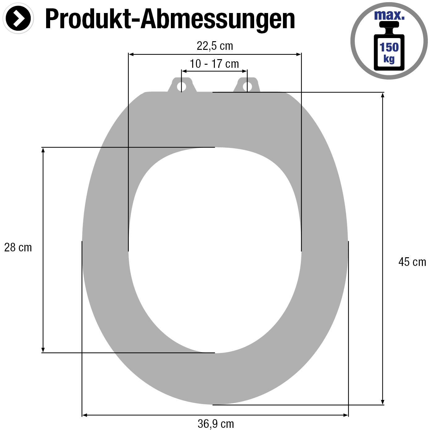 CORNAT WC-Sitz »Molinos WC Sitz Absenkautomatik«