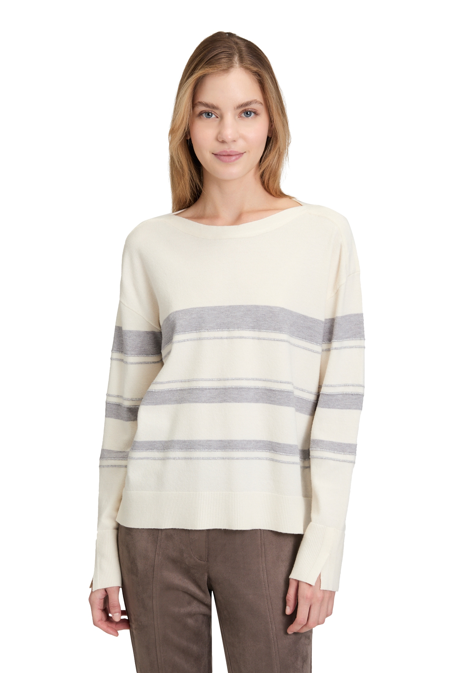 Betty Barclay Rundhalspullover »Feinstrickpullover mit Lurexfaden«