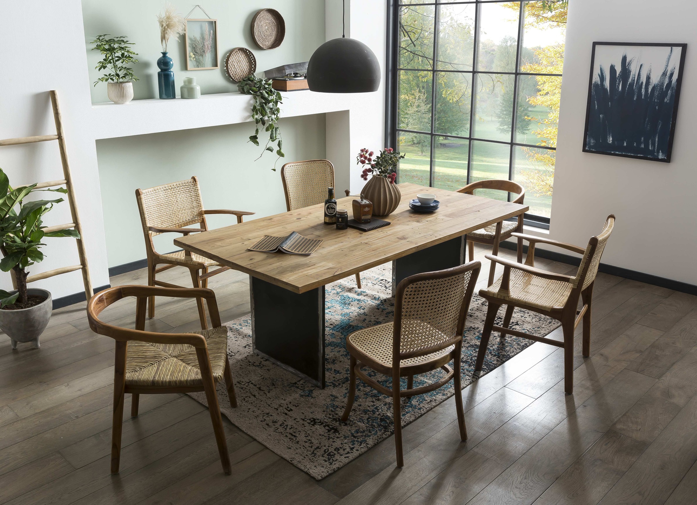 SIT Tischbein, (1 St.), im Used-Look