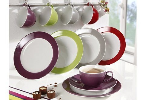 Ritzenhoff & Breker Kaffeeservice »Geschirr-Set, Service«, (Set, 12 tlg.), 12 Teile, für 4 Personen