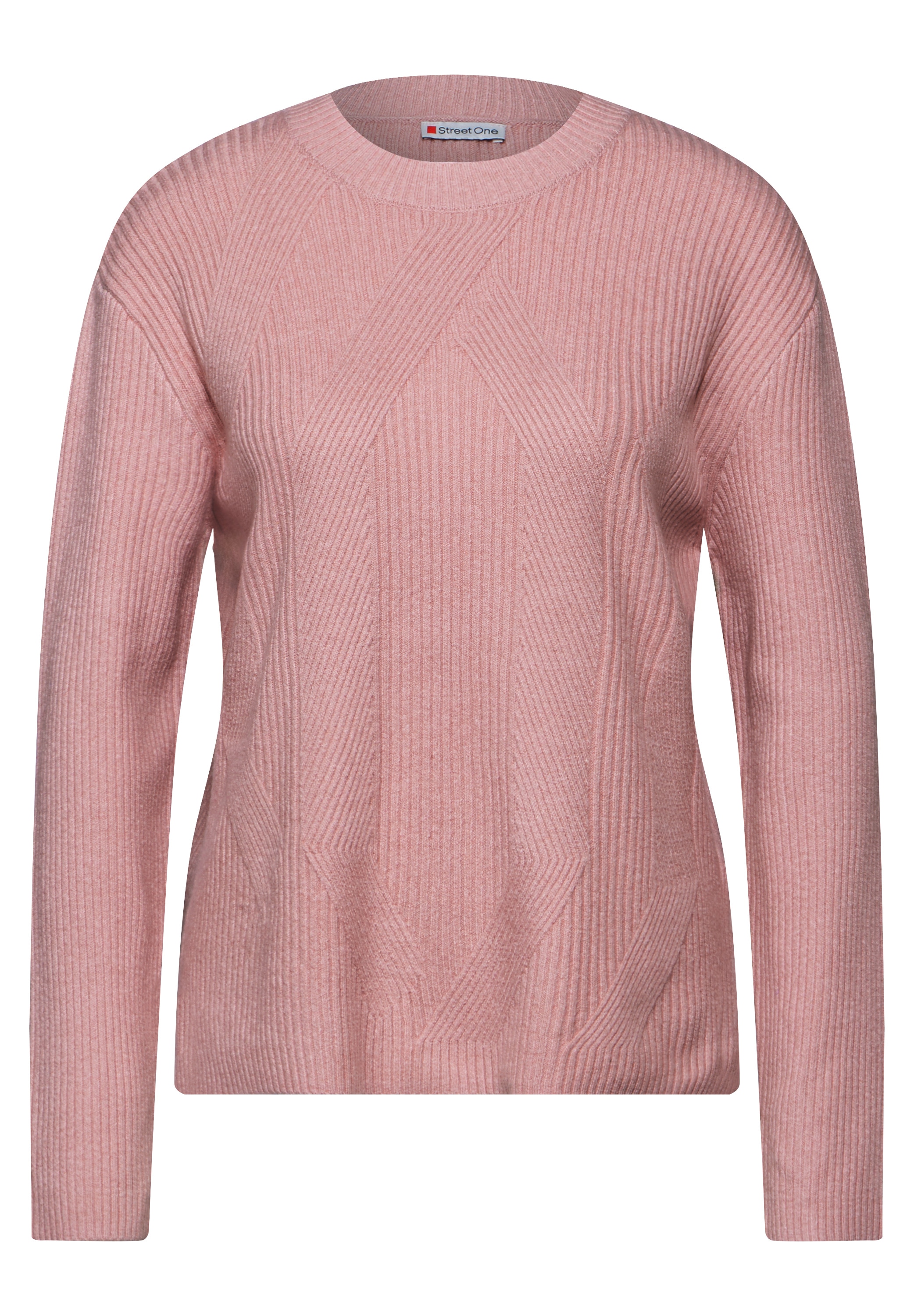 STREET ONE Strickpullover, mit markantem Strukturmuster