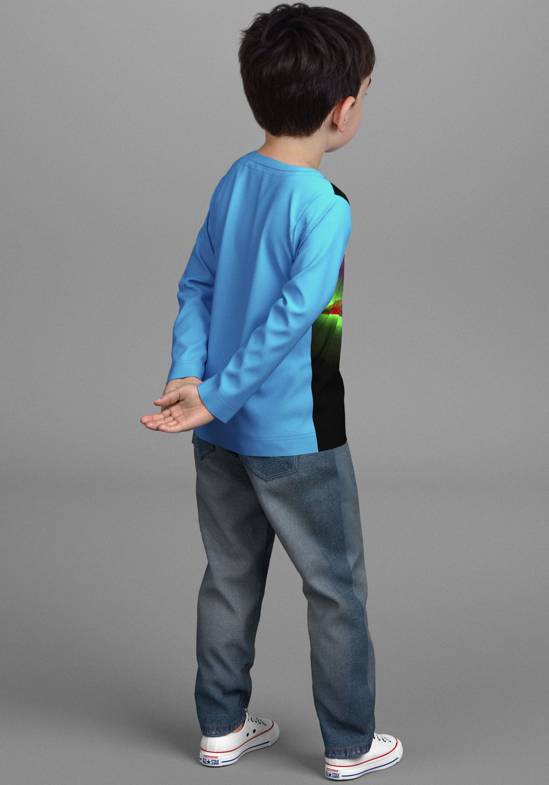 KIDSWORLD Langarmshirt »Dino-Shirt« Dino Fotodruck