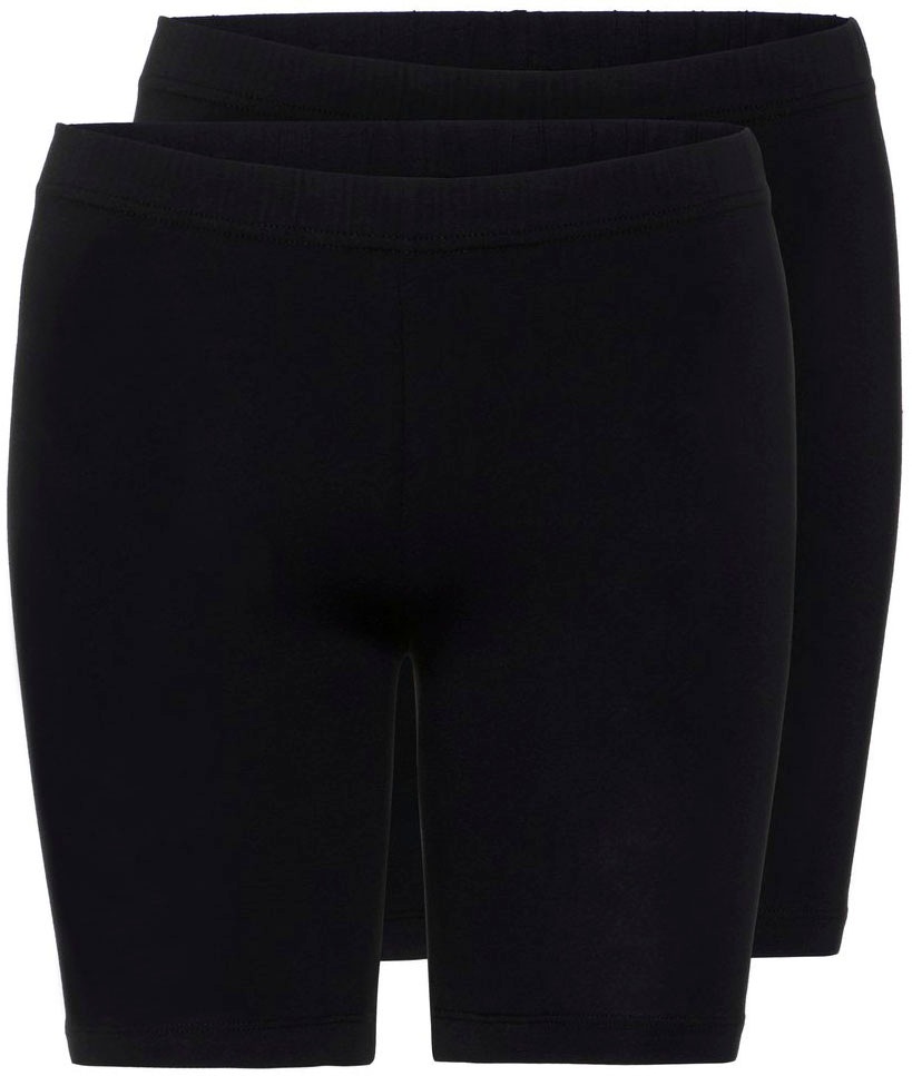 Vero Moda Radlerhose »VMMAXI BIKER SHORTS 2PACK NOOS«, (Packung, 2 tlg.)