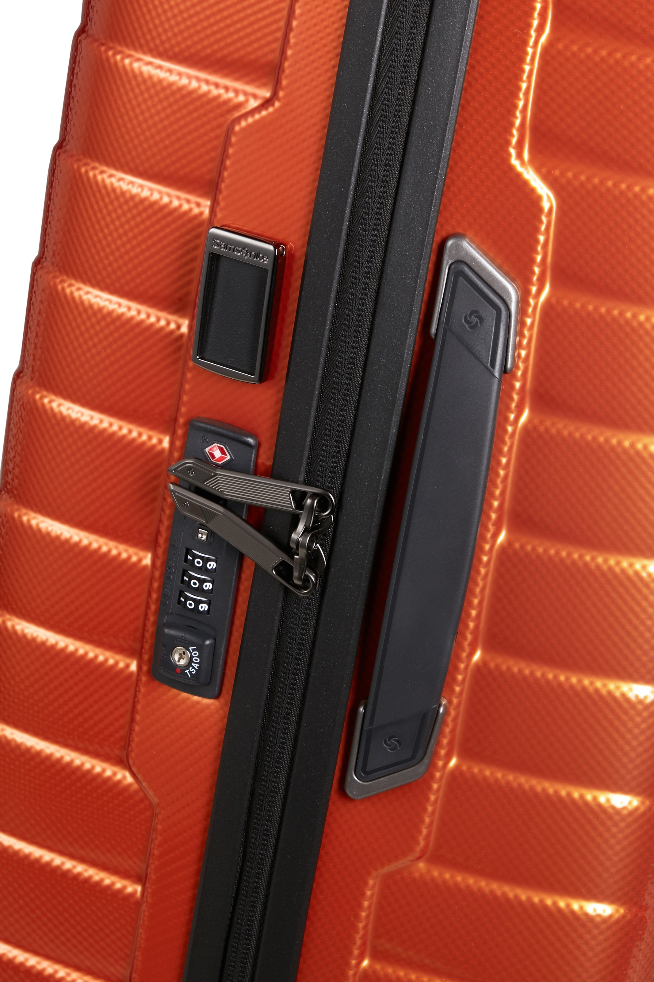 Samsonite Hartschalen-Trolley »PROXIS, verschiedene Größen und Farben«, 4 Rollen, Trolley Reisegepäck Hartschalenkoffer Reisekoffer TSA-Zahlenschloss