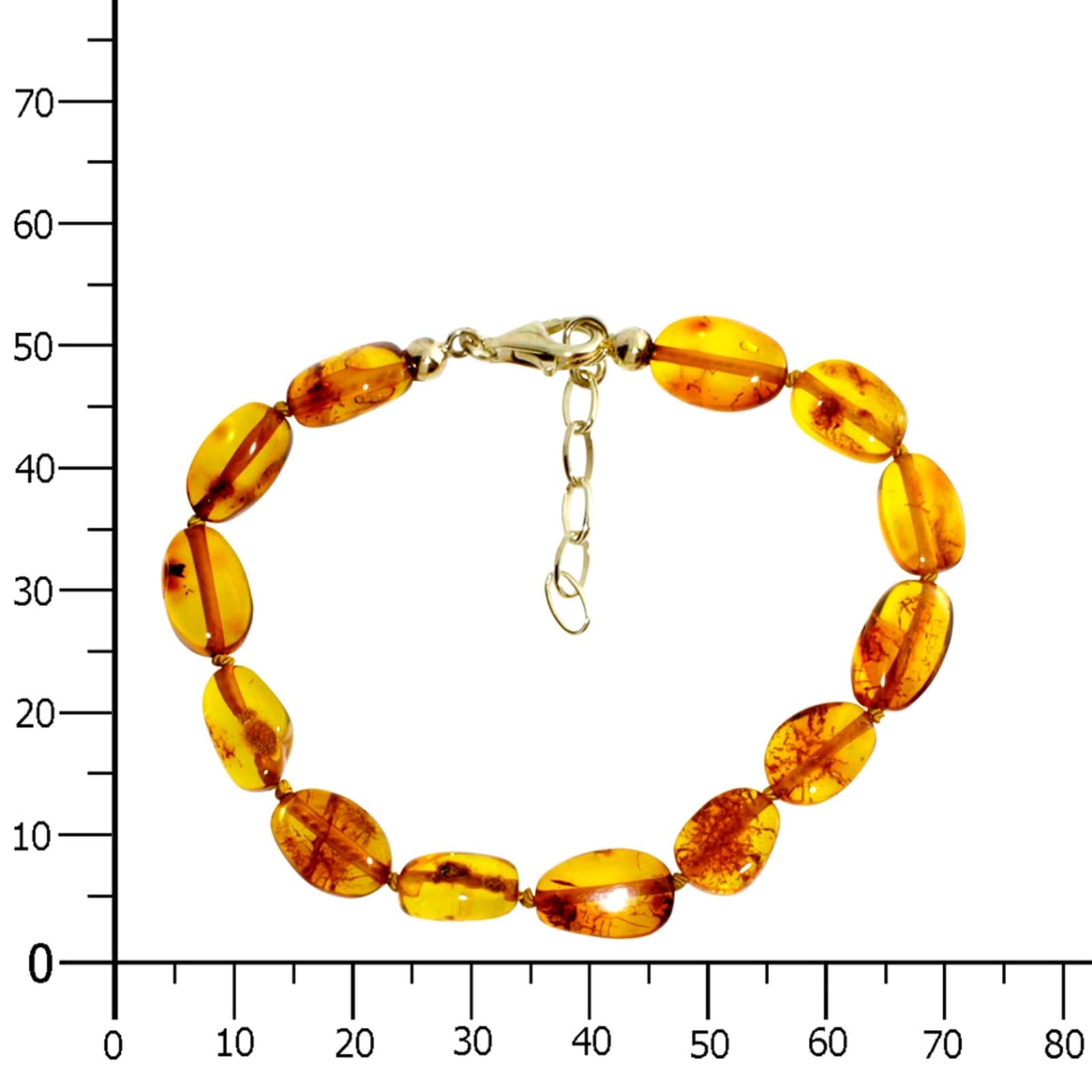 OSTSEE-SCHMUCK Armband »- Serana - Bernstein - ,«