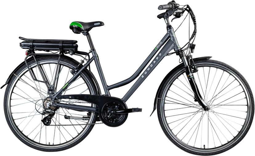 E-Bike »Z802 Damen«, 21 Gang, Shimano, Altus RD-M310, Heckmotor 250 W