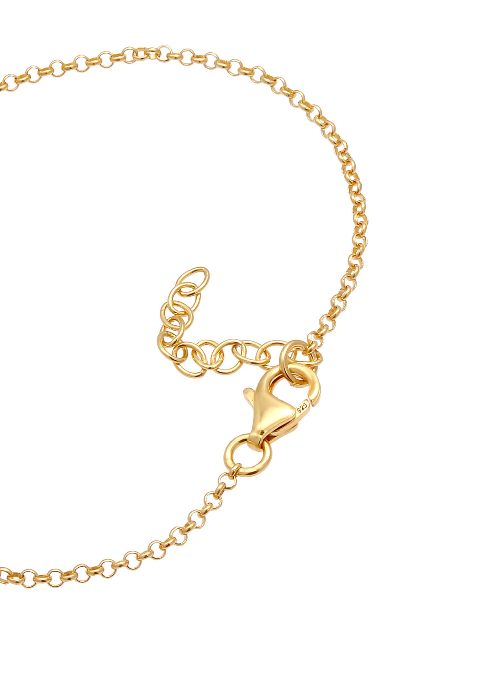 Elli Armkette »Armband Hamsa Fatimas Hand Kristalle 925 Silber«
