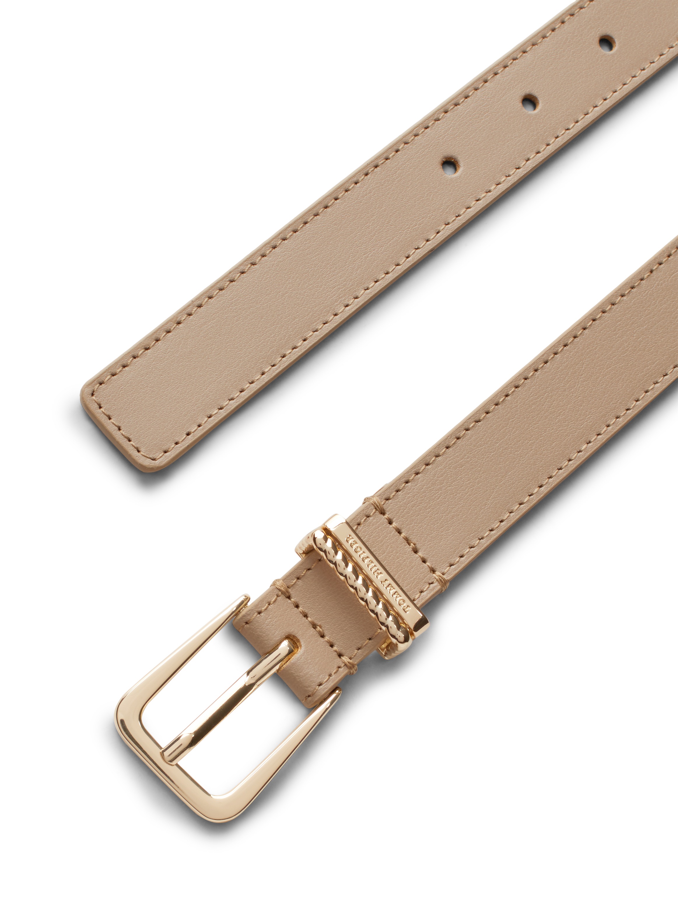 Tommy Hilfiger Ledergürtel »TH LUXE 2.5«, mit Logoprägung