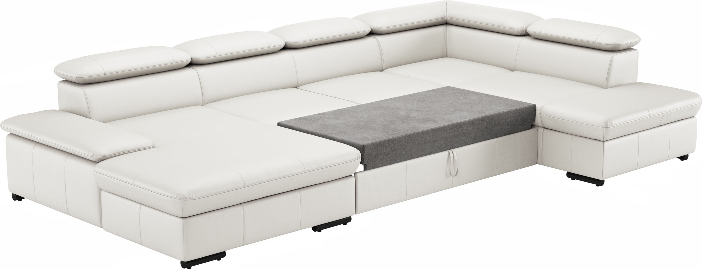 sit&more Wohnlandschaft »Alcudia U-Form«, wahlweise mit Bettfunktion