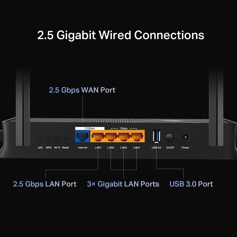 TP-Link WLAN-Router »Archer BE230 BE3600 Dual-Band Wi-Fi 7«
