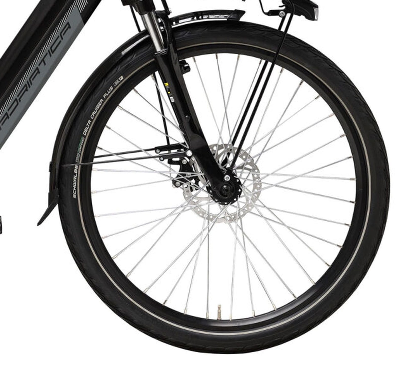 Adriatica E-Bike »Elektro-Cityike E1 26 Zoll, Black«
