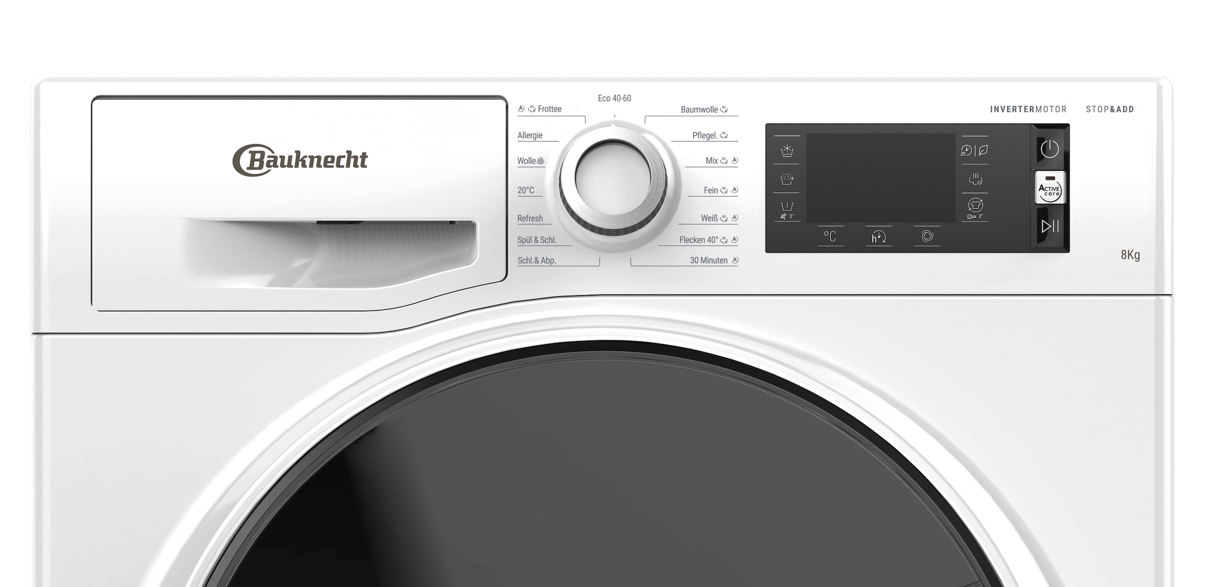 BAUKNECHT Waschmaschine »WM Elite 8AA«, 8 kg, 1400 U/min