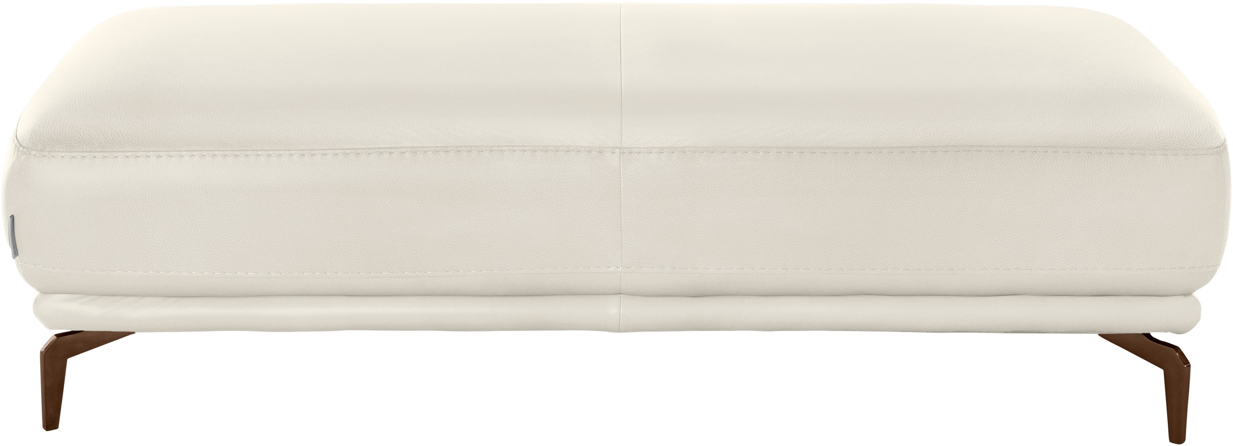 W.SCHILLIG Hocker »montanaa«, mit Metallfüßen in Bronze pulverbeschichtet, Breite 141 cm