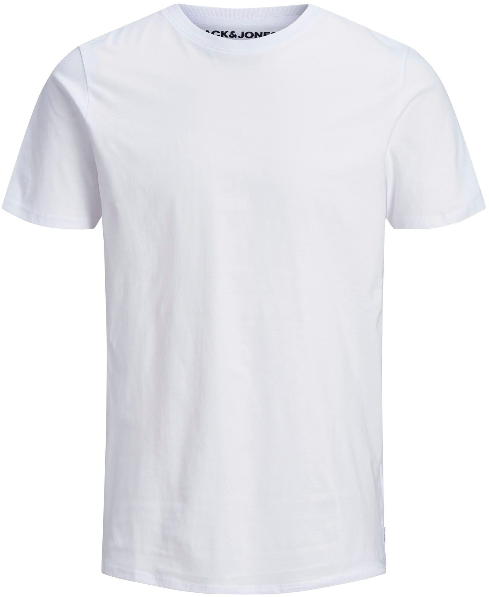 Jack & Jones Rundhalsshirt »JJEORGANIC BASIC TEE SS O-NE 3PK MP NOOS«, (Packung, 3 tlg.)