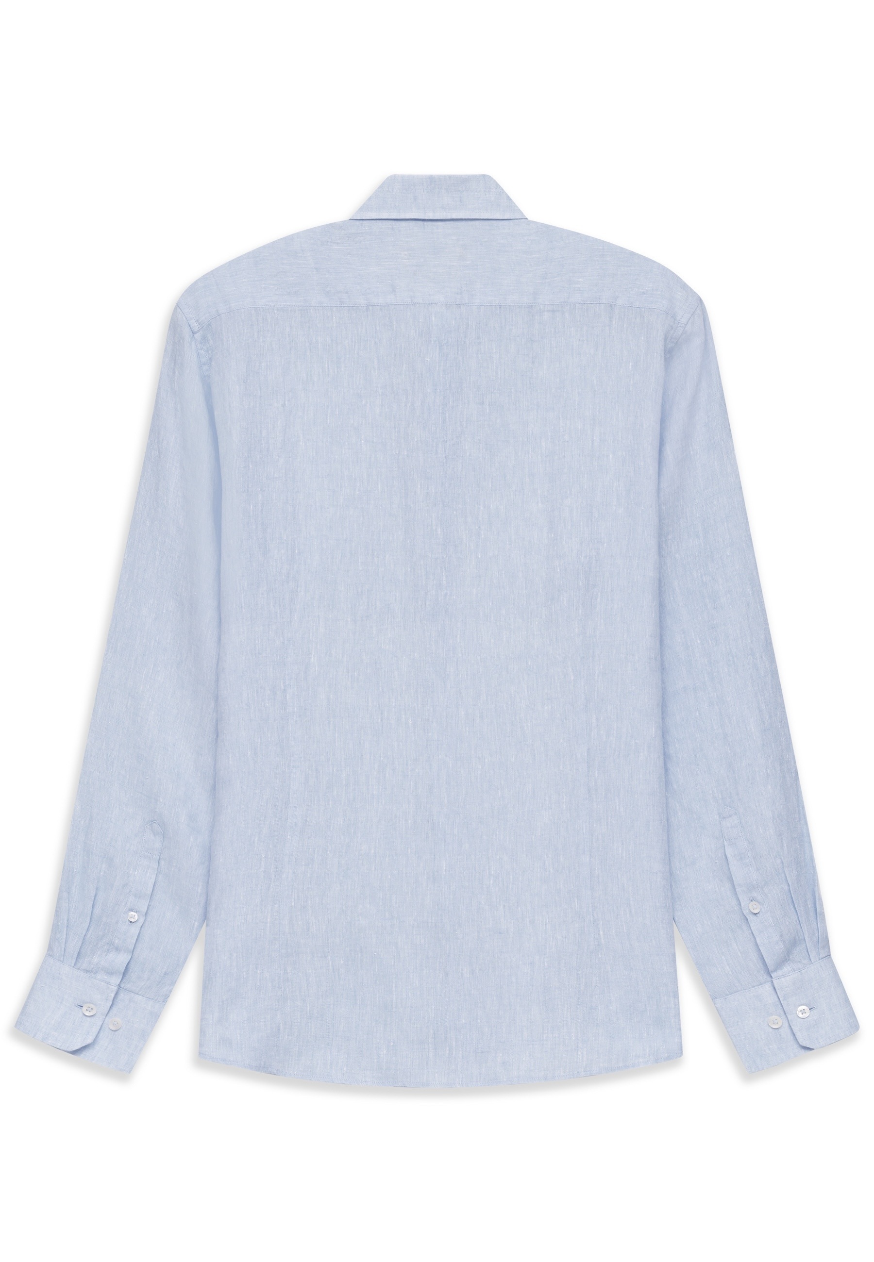 bugatti Leinenhemd »Modern Fit« mit Kentkragen