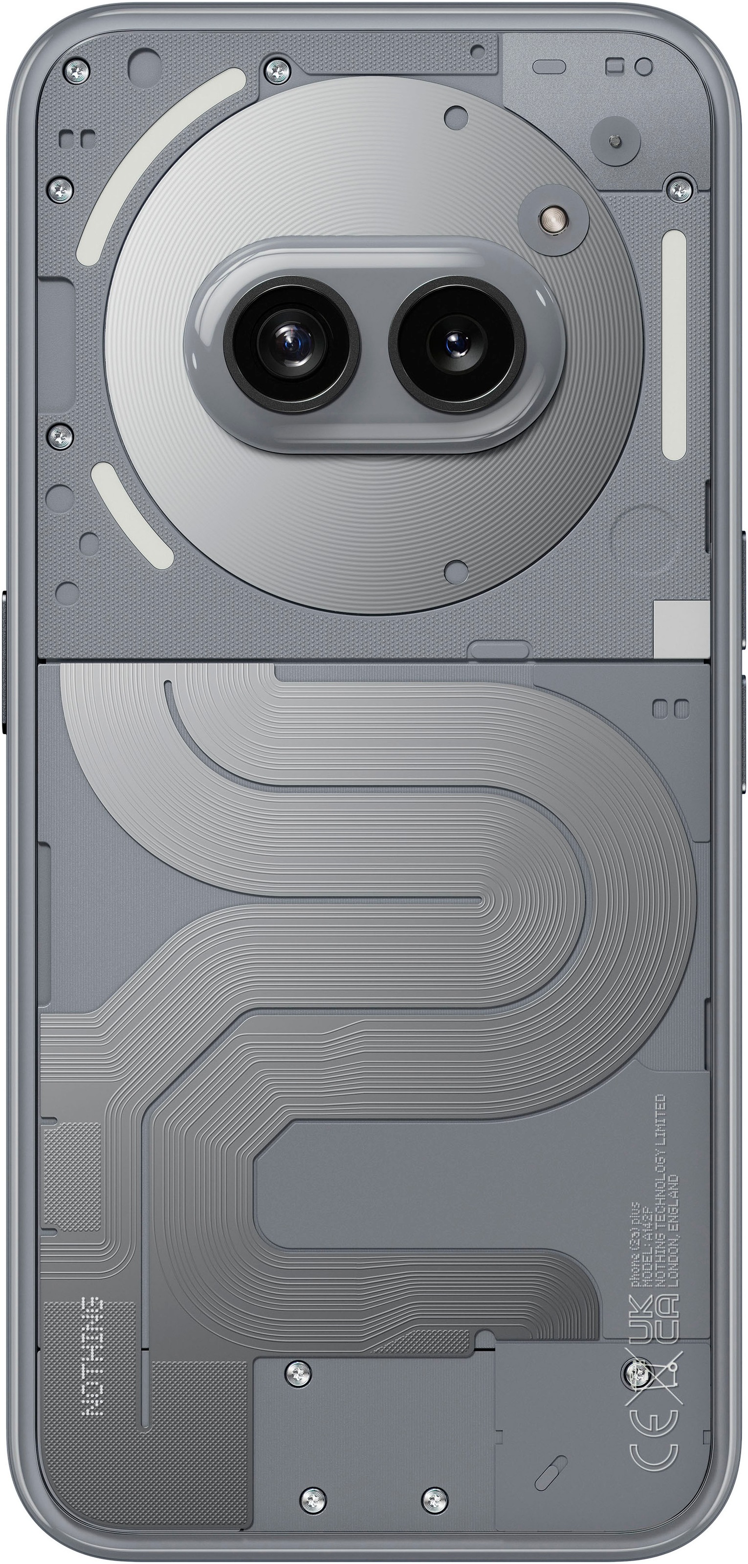 NOTHING Smartphone »Phone (2a) Plus«, grau