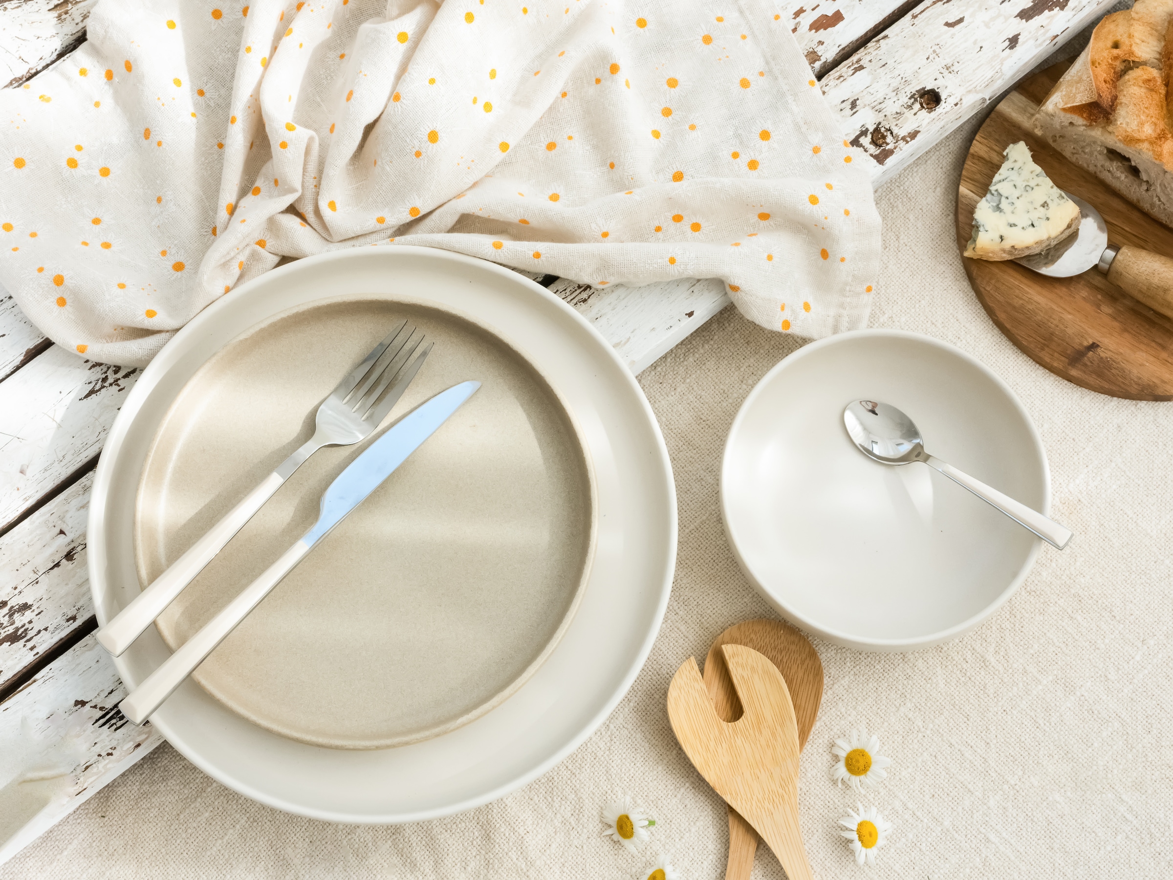 CreaTable Teller-Set »Uno Toscana, Tellerset 12-tlg.« Puristische Formgebung, Inspiriert durch die Farben der Toscana