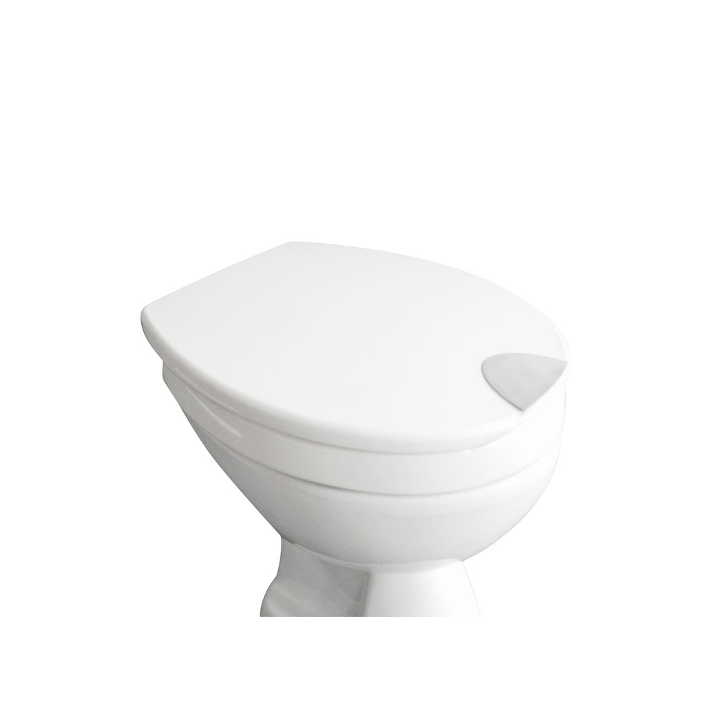 ADOB WC-Sitz »Mantova«, Mit 5 cm hohem WC Sitz und Absenkautomatik