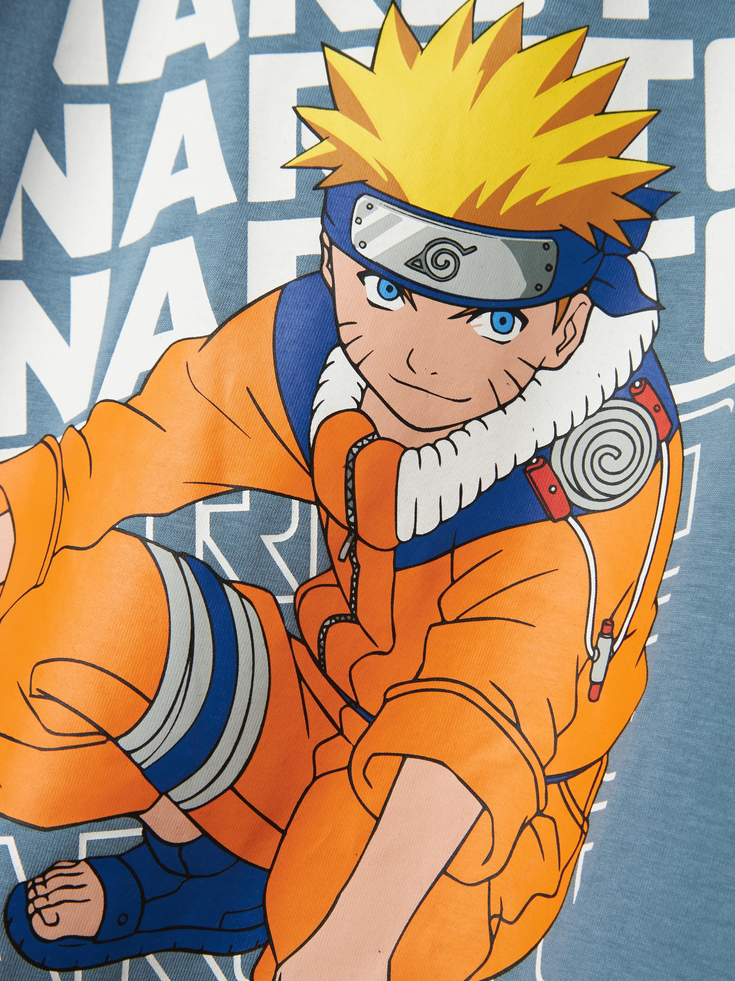 Name It T-Shirt »NKMFUKAS NARUTO SS TOP SKY« mit großem Naruto-Frontdruck