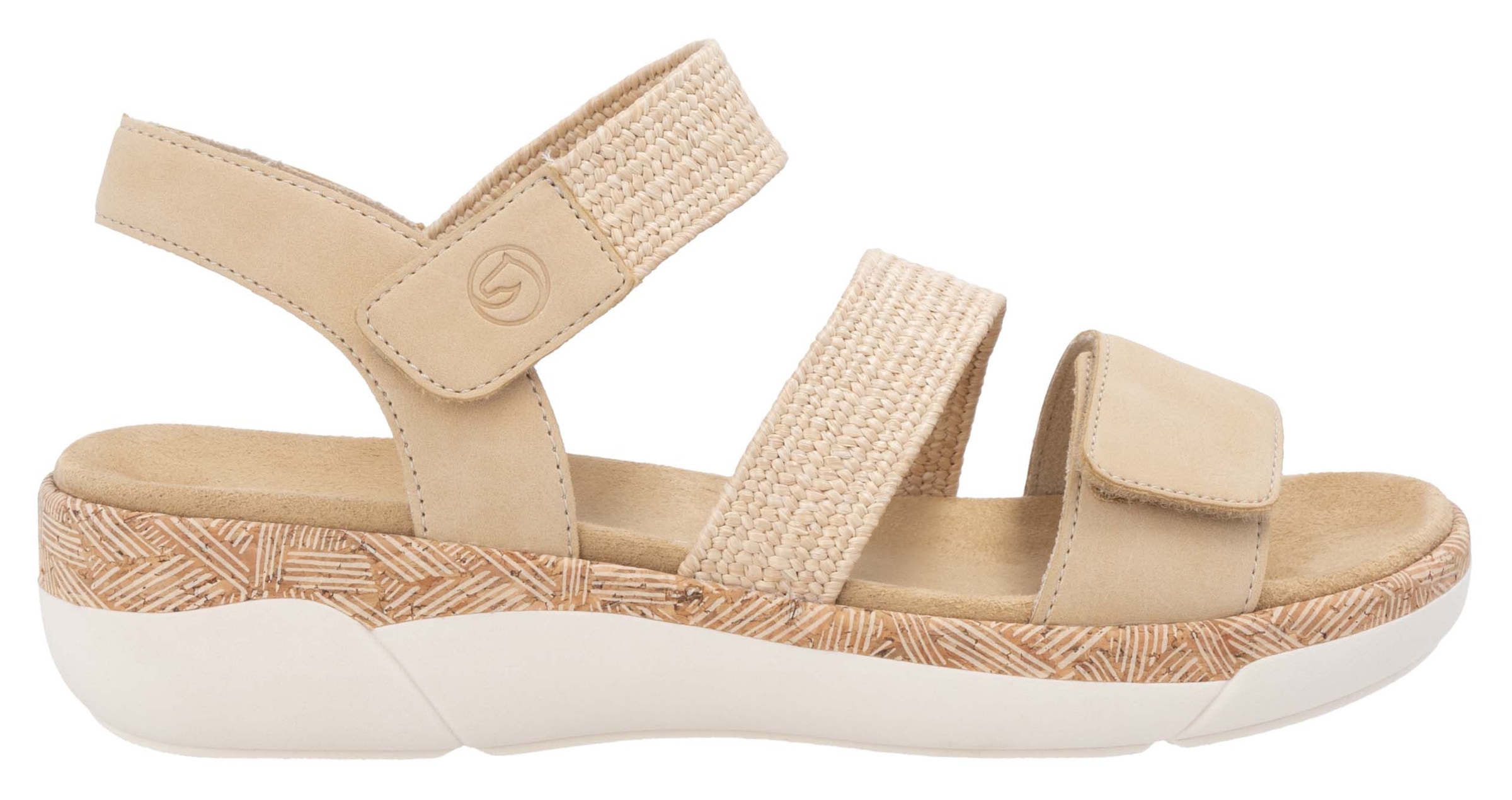 Remonte Keilsandalette, Riemchensandale, Bequemschuh, Sommerschuh mit Soft-Fußbett