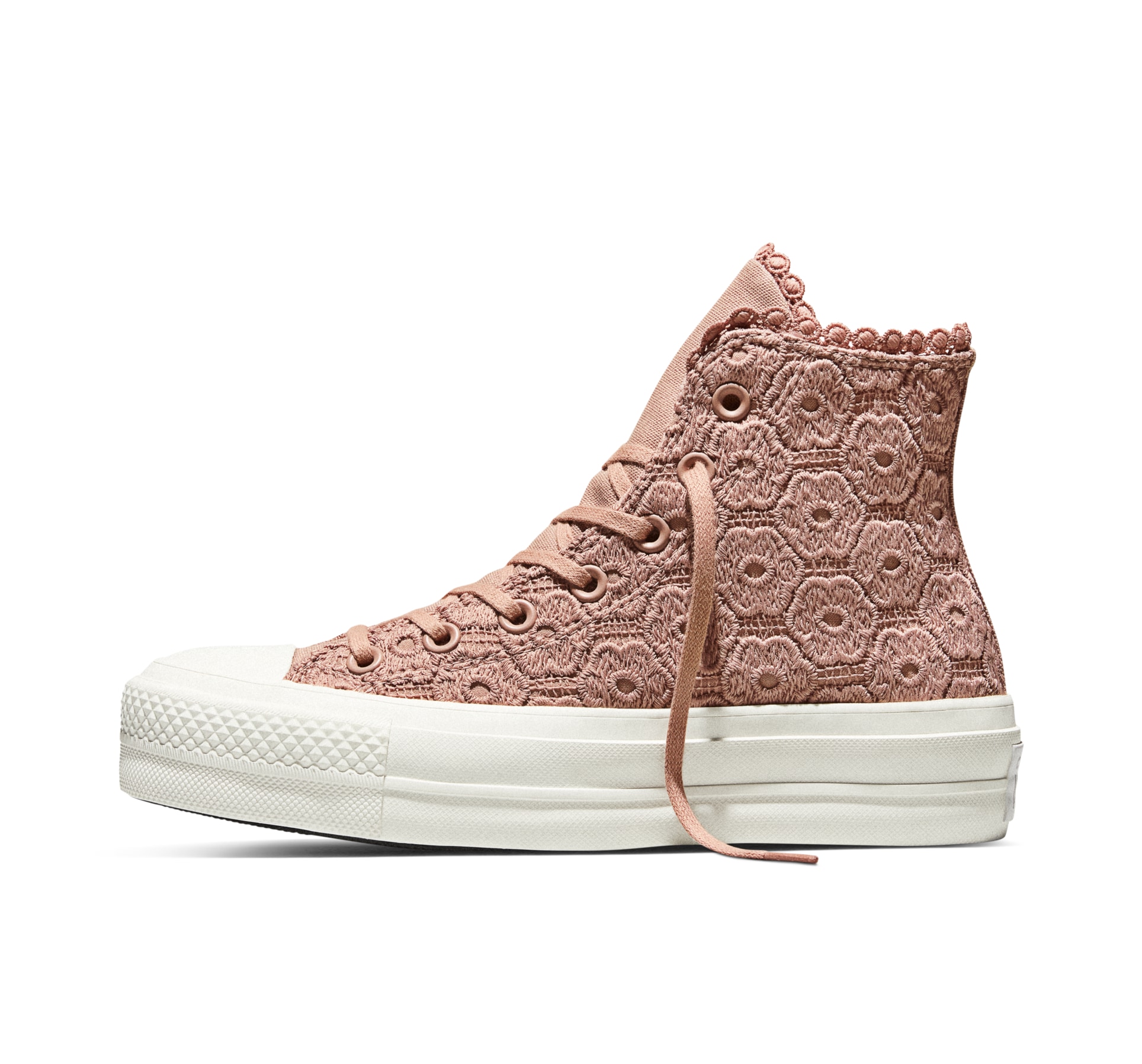 Converse Sneaker »CHUCK TAYLOR ALL STAR LIFT PLATFORM CROCHET«  für sportlichen Look im Alltag, sportlicher Stil, mit Schnürung