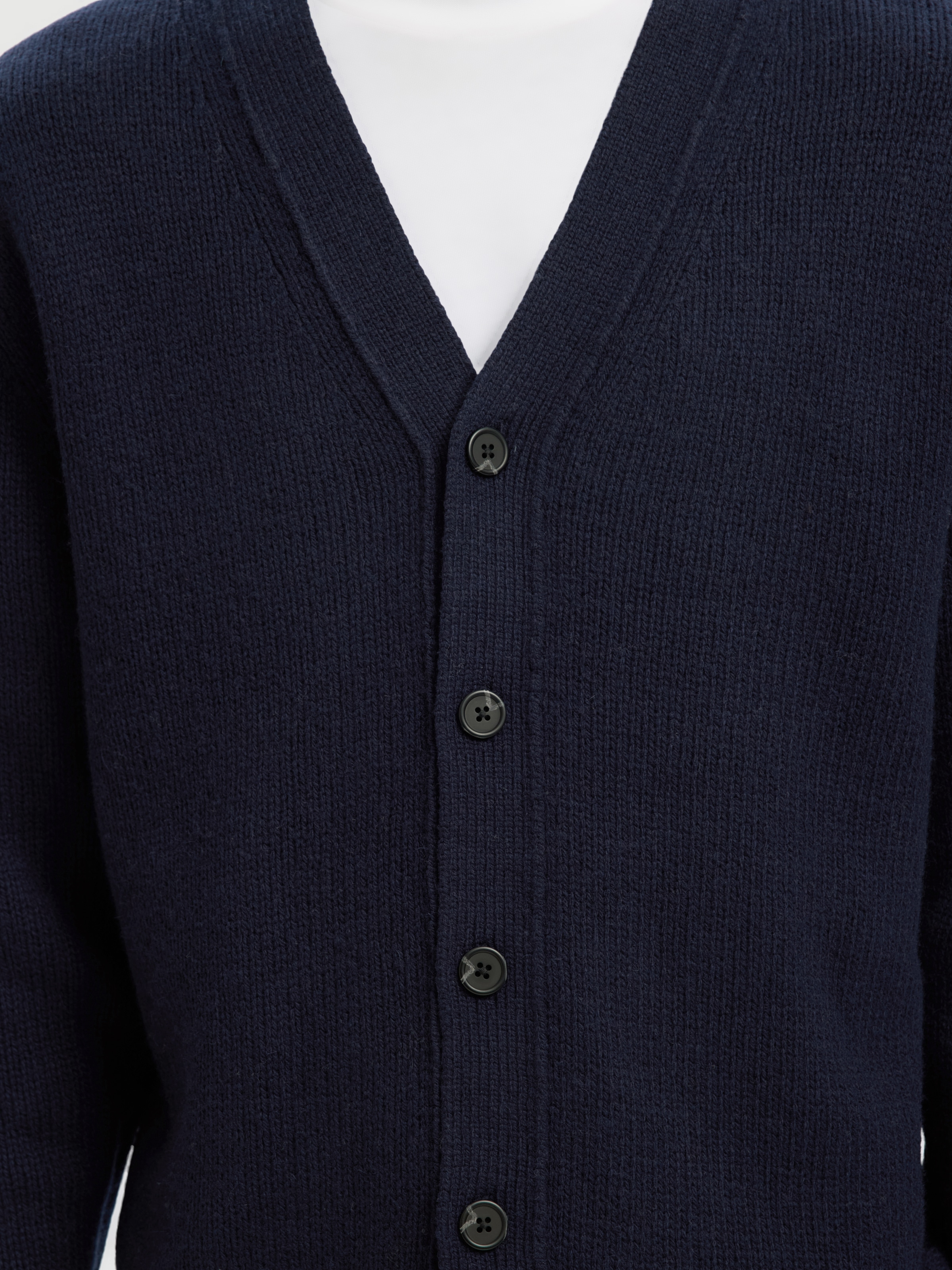SELECTED Strickjacke »SLMCODY LS KNIT CARDIGAN NOOS« Wollmischung, regular fit