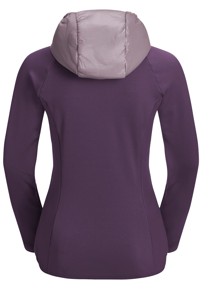 Jack Wolfskin Hybridjacke »ROUTEBURN PRO HYBRID W« mit Kapuze