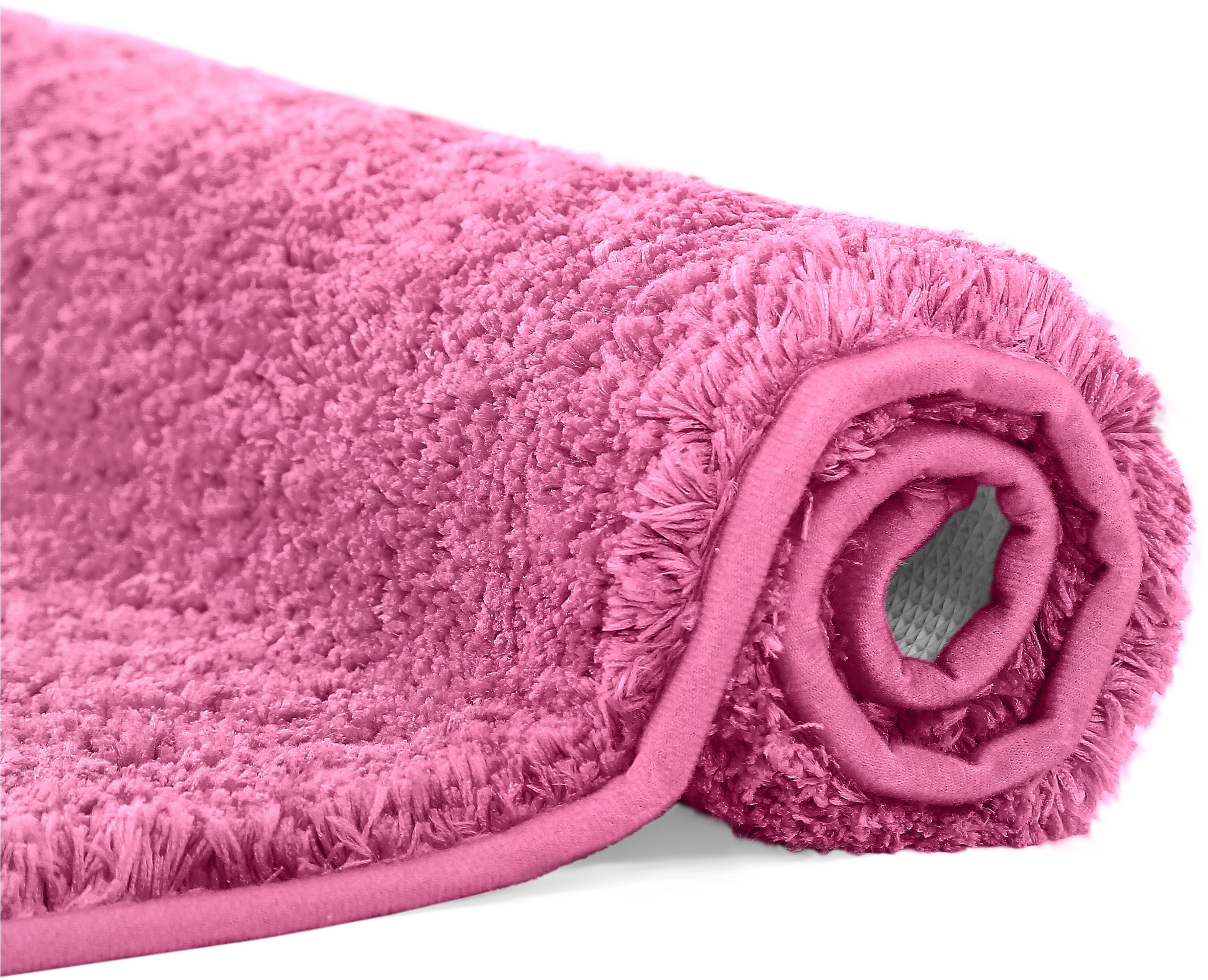 my home Badematte »Juna, Badteppich« Höhe 15 mm rutschhemmend beschichtet fußbodenheizungsgeeignet | strapazierfähig besonders weich, Badematten, unifarben