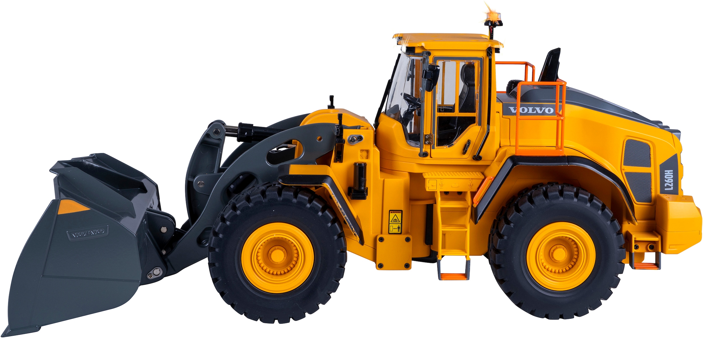 Jamara RC-Bagger »Radlader Volvo L260H Metal  2,4GHz« LED-Licht; Maßstab 1:14