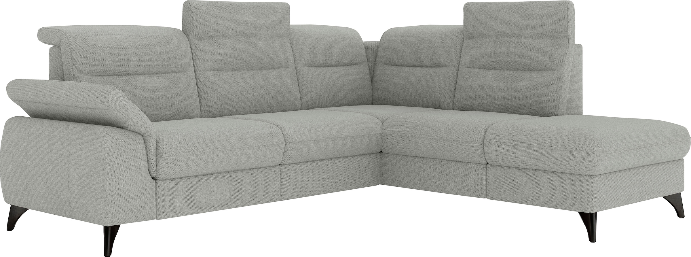 sit&more Ecksofa »Astoria L-Form«, wahlweise mit motorischer Relaxfunktion