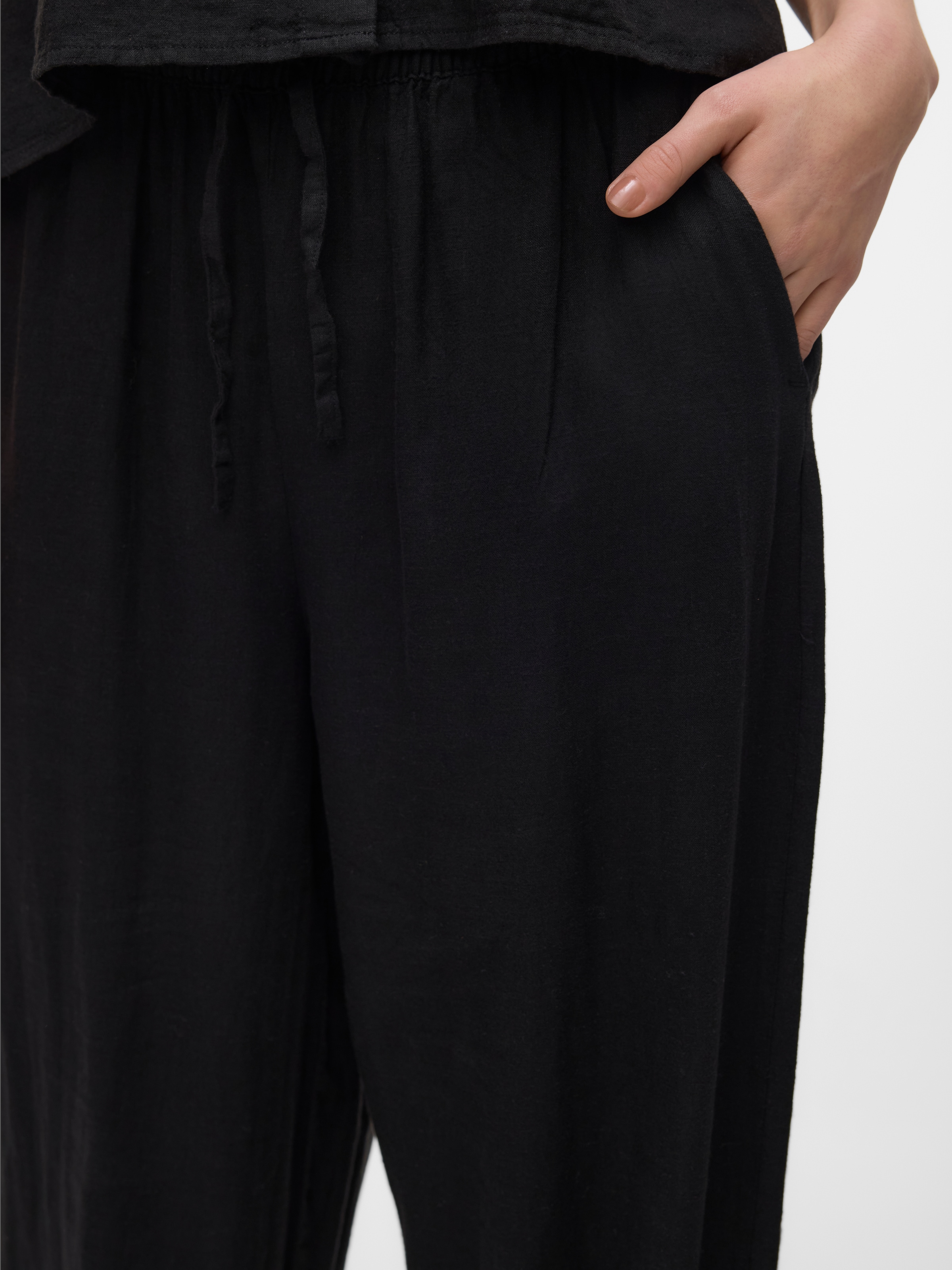 Vero Moda Schlupfhose »VMLINN LINEN PANTS WVN NOOS«