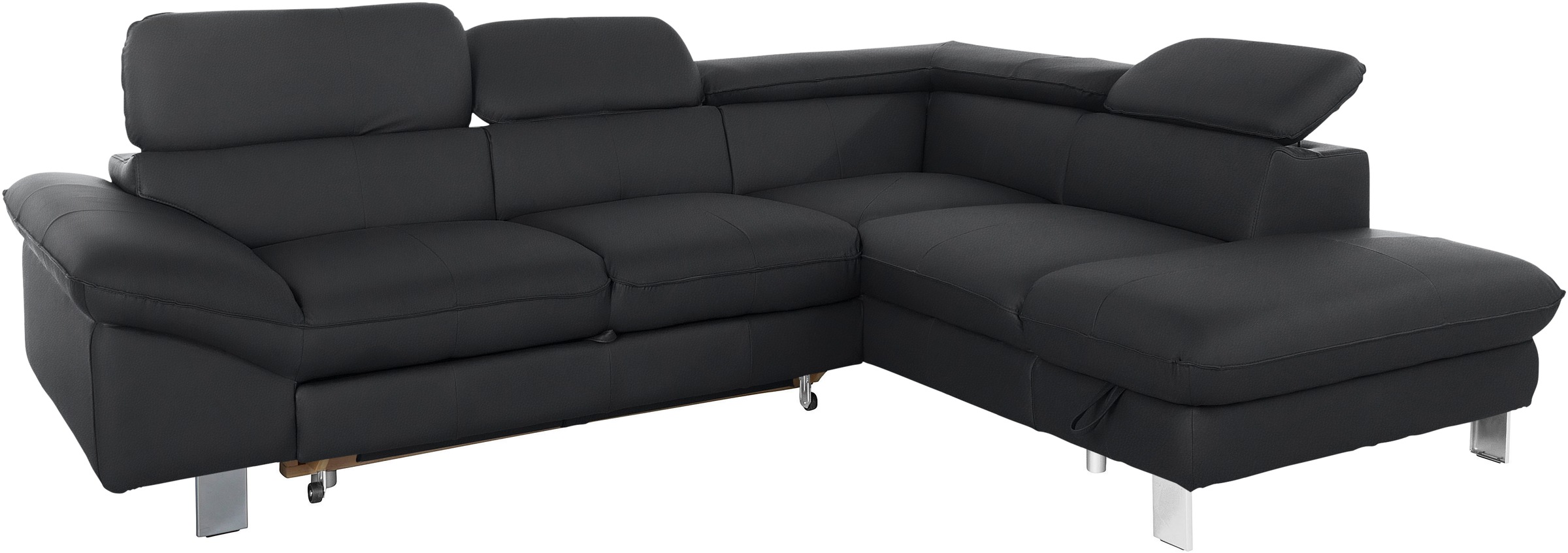 COTTA Ecksofa »Driver L-Form«, mit Kopfteilverstellung, wahlweise mit Bettfunktion