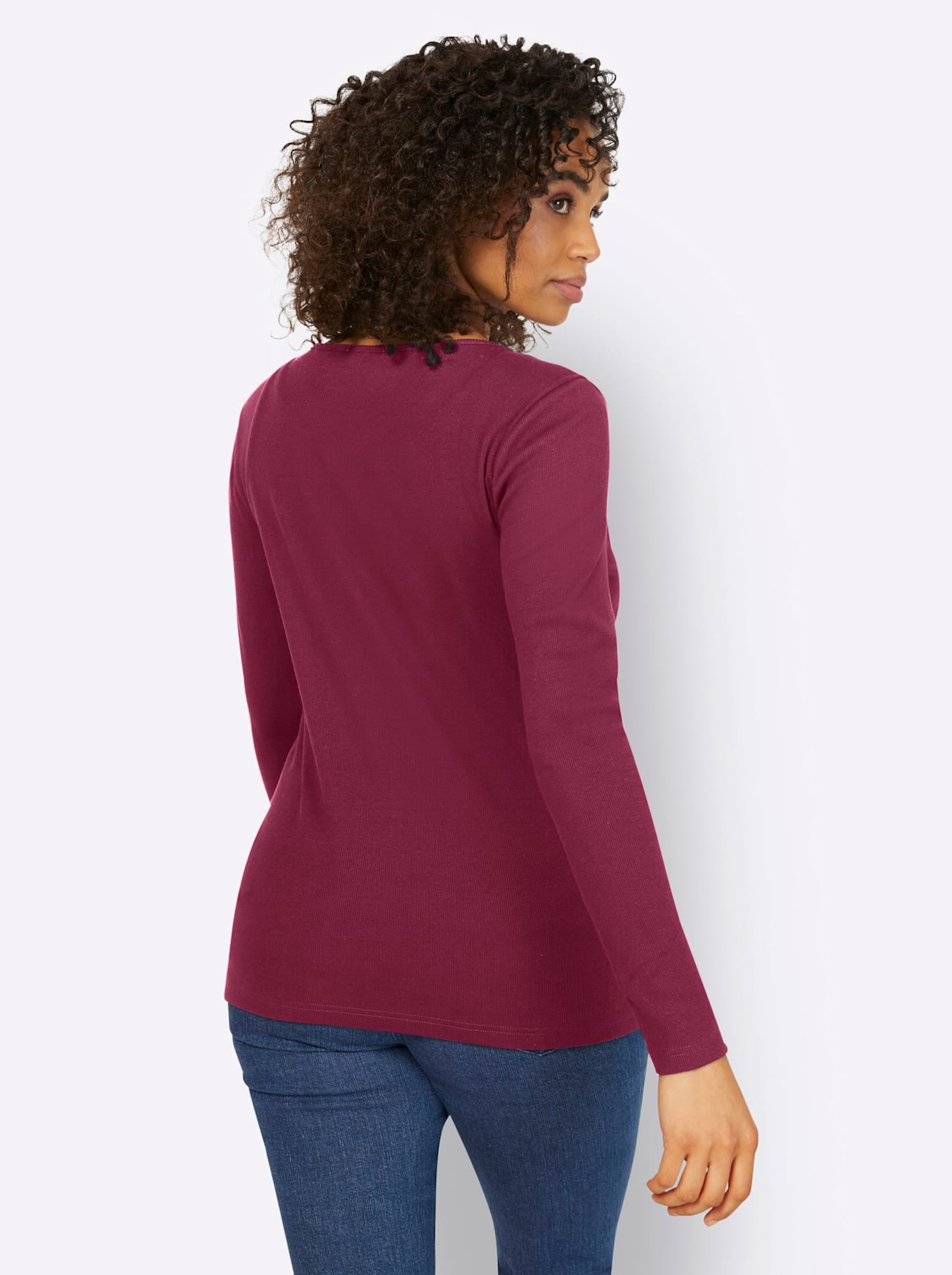 heine Langarmshirt »Shirt«, (1 tlg.)