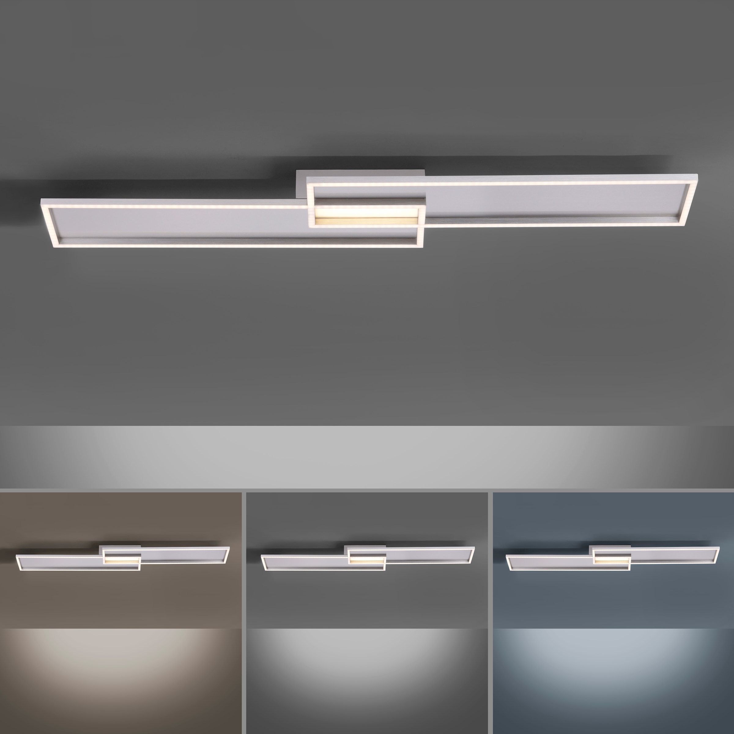 Paul Neuhaus Deckenleuchte »AMARA«, 1 flammig, Leuchtmittel LED-Board | LED fest integriert, Fernbedienung, Infrarot inkl.