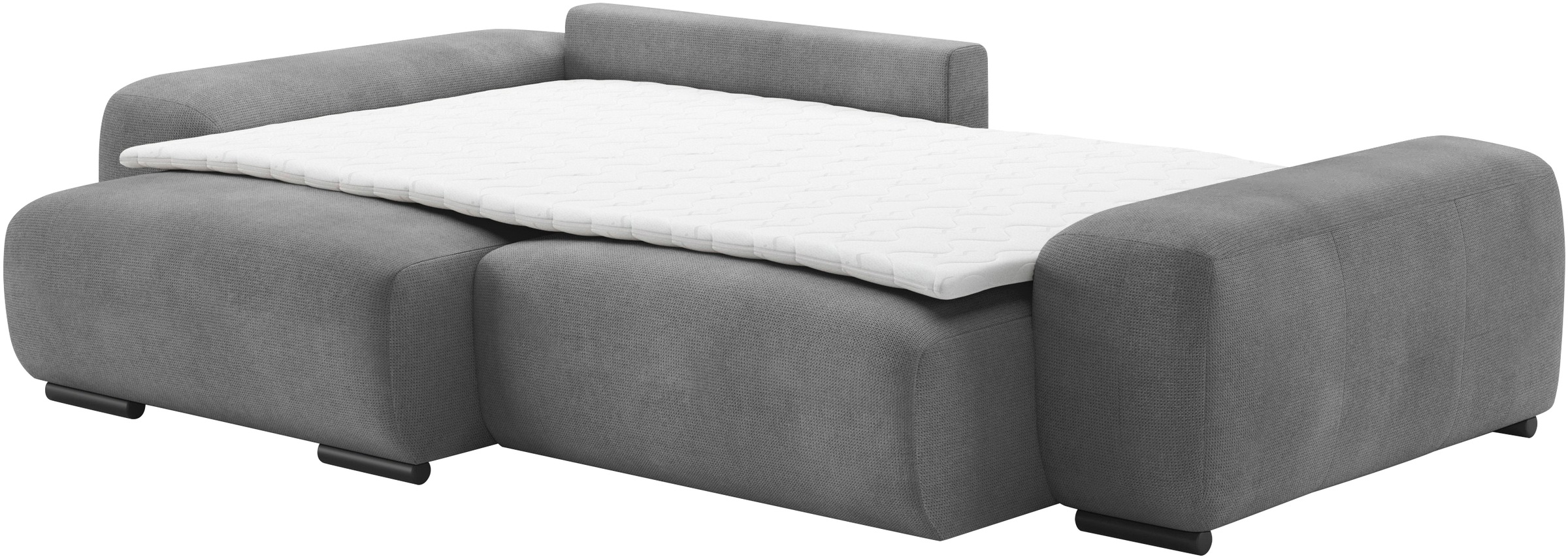 Mr. Couch Polsterecke »Sundance, L-Form«, Dauerschläfer mit Bett, Bettkasten, bis 140 kg belastbar
