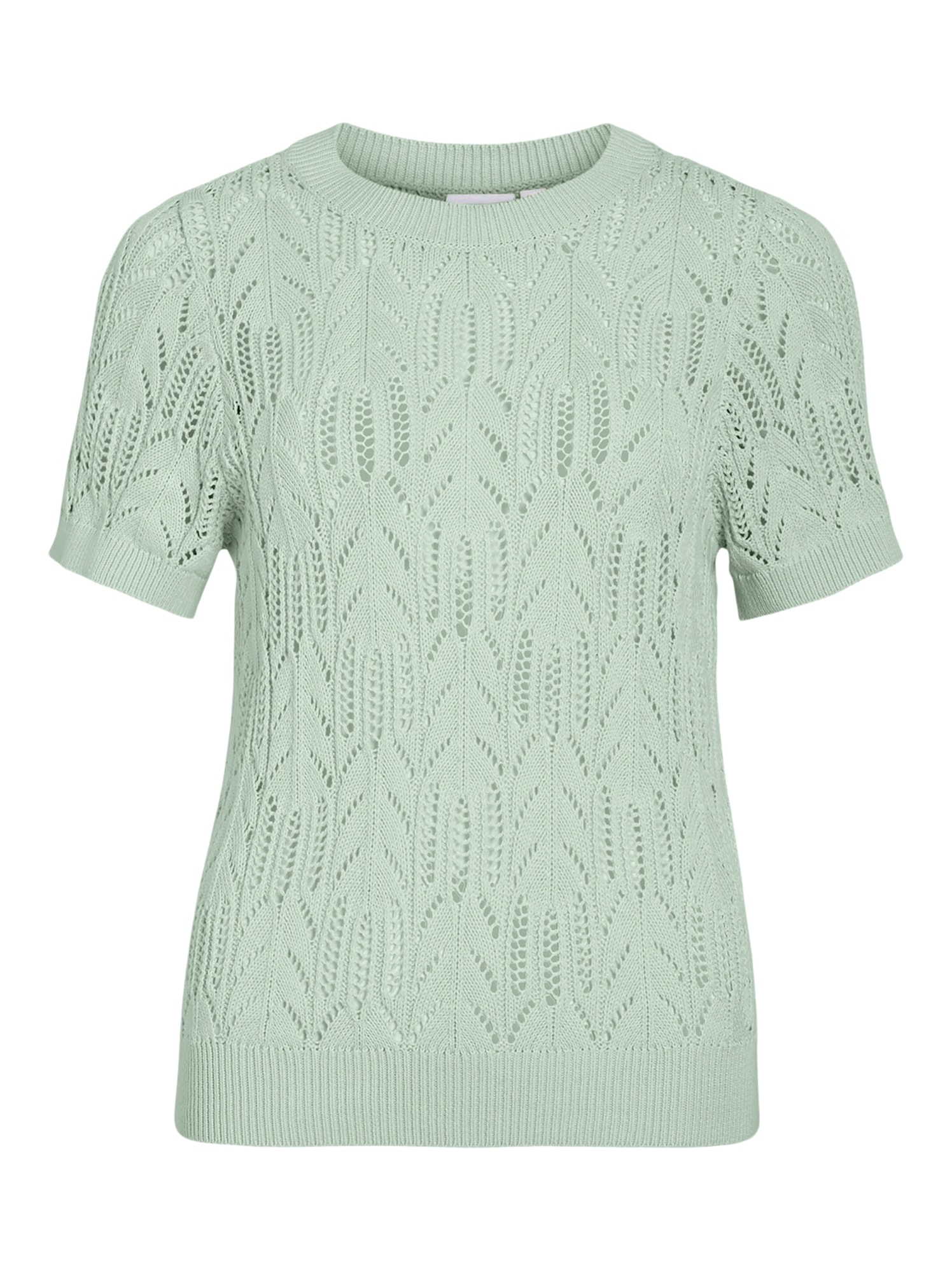 Vila Kurzarmpullover »VICOTTI S/S O-NECK KNIT TOP - NOOS«