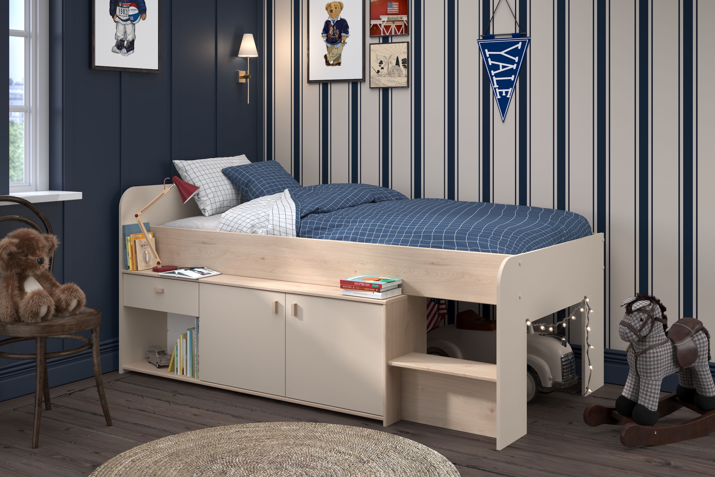 Parisot Stauraumbett