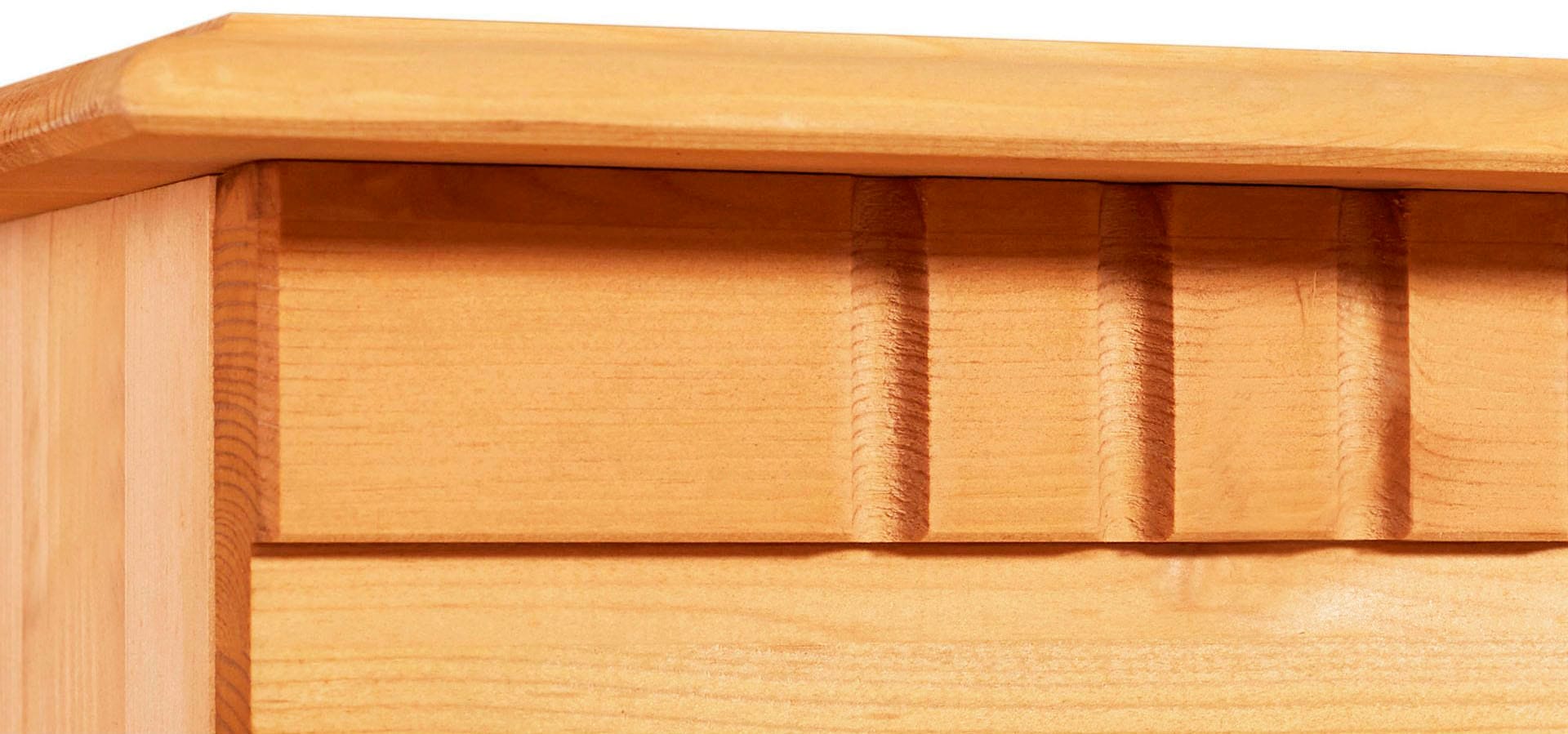 Home affaire Lowboard »Lisa«, Kommode aus schönem massivem Kiefernholz, Breite 175 cm