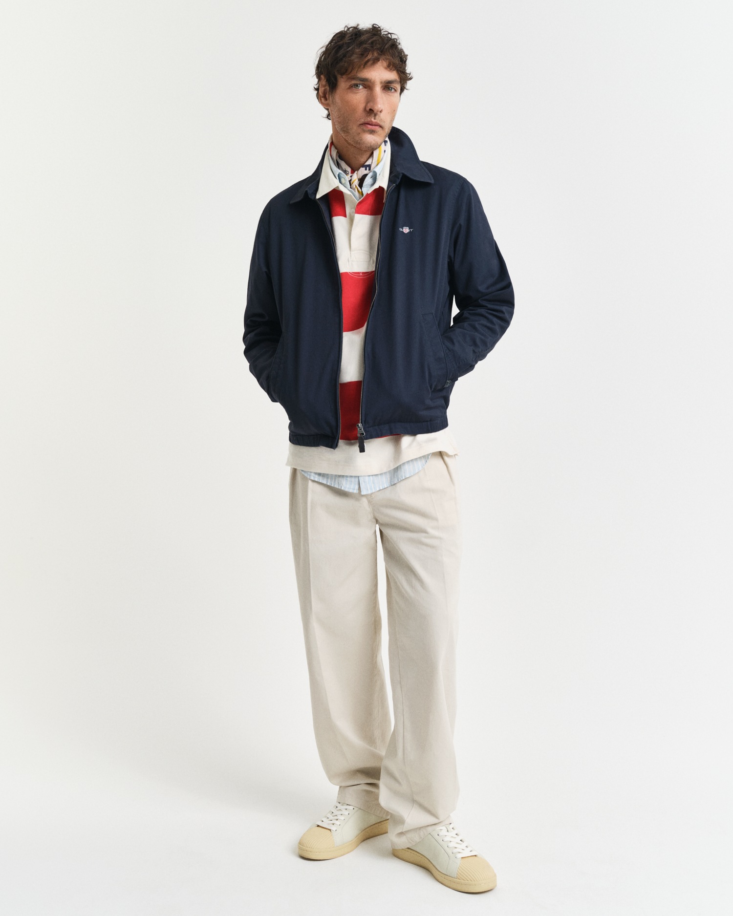 Gant Kurzjacke »COTTON WINDCHEATER JACKET«, mit zwei-Wege-Reißverschluss