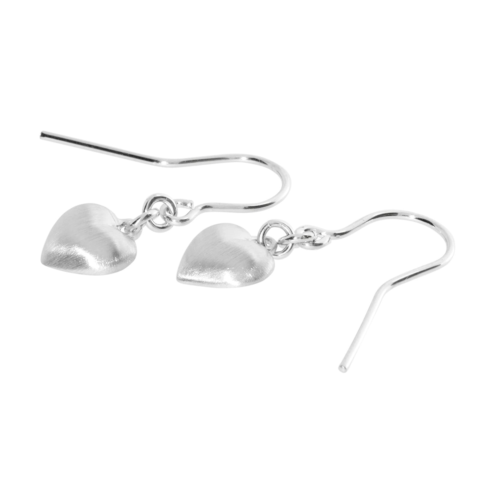 OSTSEE-SCHMUCK Paar Ohrhänger »- Herz 9 mm - Silber 925/000 - ,«