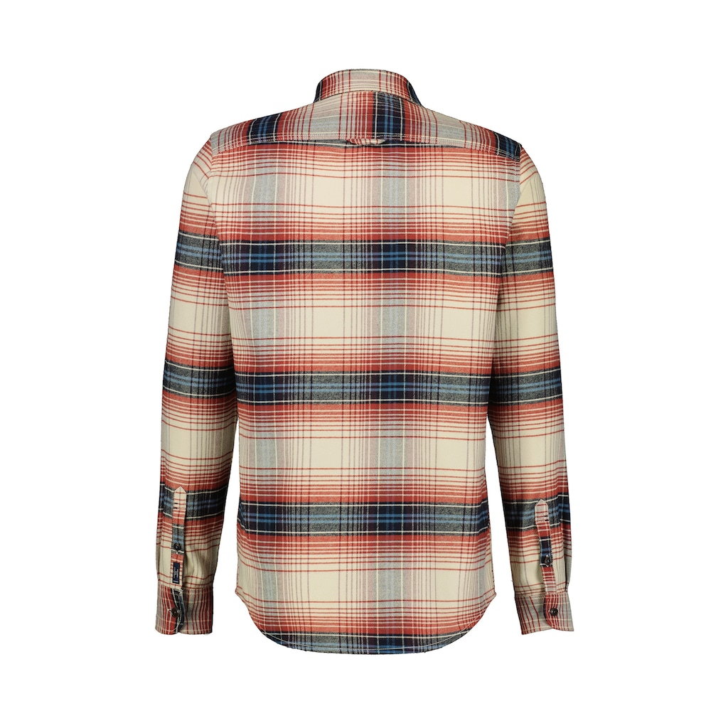 LERROS Flanellhemd »LERROS Lässiges Overshirt in Flanell-Check«